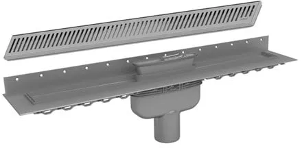 Purus line gulvafløb sampak 800 mm lodret